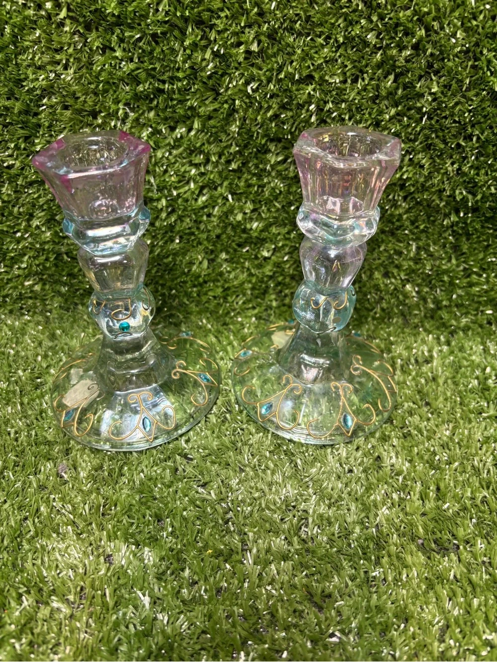 PartyLite elegant iridized